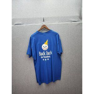 Delta Blue "Back Jack For President" XL Cotton T-Shirt
